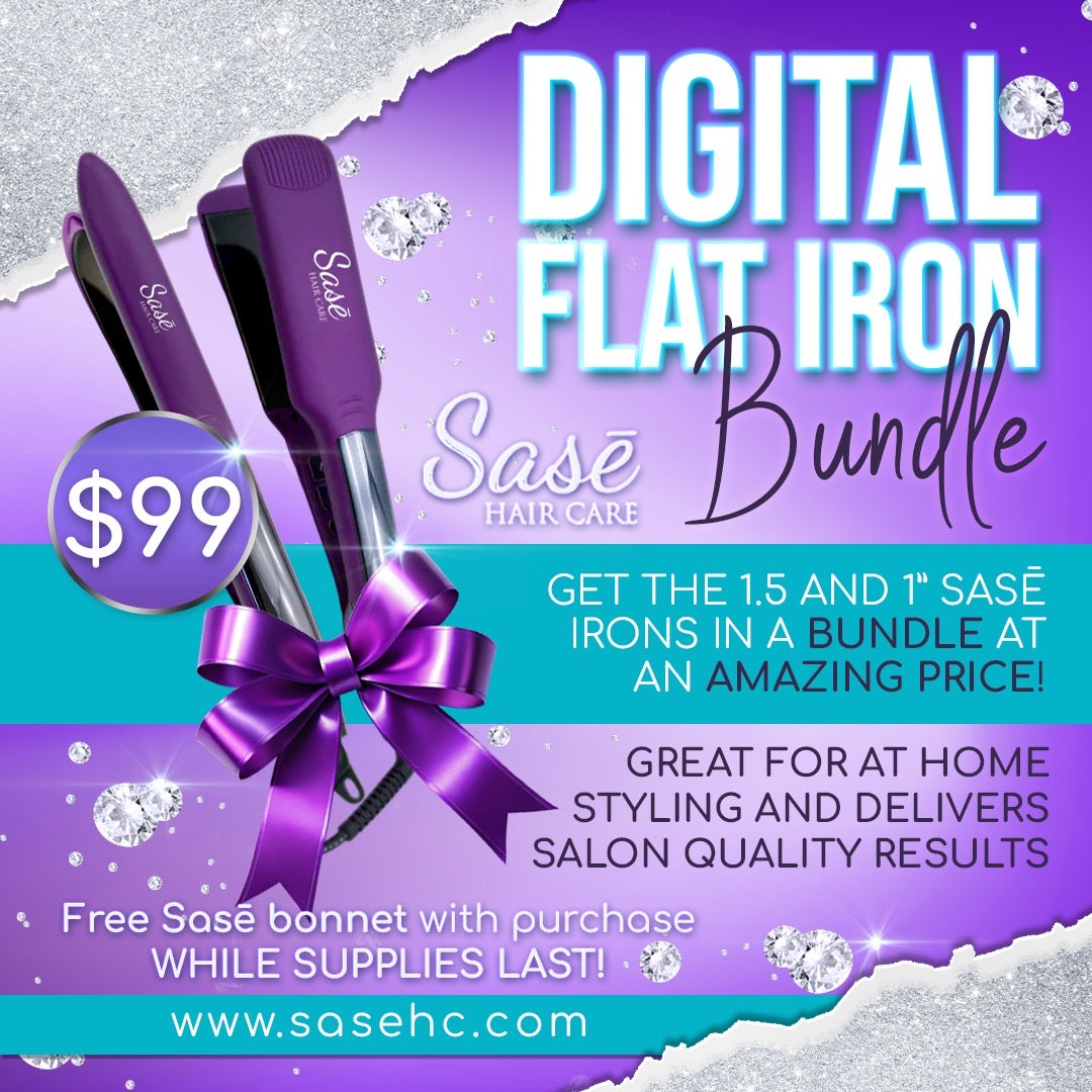 Sasē Digital Flat Iron Bundle